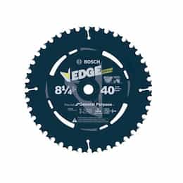 8-1/4-in Edge Circular Saw Blade, Fine Finish, 40 Tooth