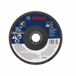 6-in Abrasive Wheel, Finishing/Blending, Type 29, 80 Grit