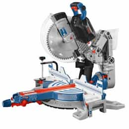 Bosch 12-in PROFACTOR Dual-Bevel Glide Miter Saw, 18V