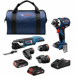 2-Tool Combo Kit, Drill/Driver & Oscillating Multi-Tool, 18V