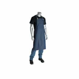 28-in x 38-in Cotton Denim Apron, Blue