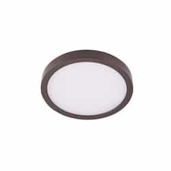 8" 14W LED Round Ceiling Light, Dimmable, 720 lm, 3000K, Bronze