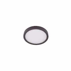 12" 22W LED Round Ceiling Light, Dimmable, 1320 lm, 3000K, Bronze