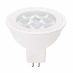 6W LED MR16 Bulb, Dimmable, G5.3, Flood, 350 lm, 12V, 4000K