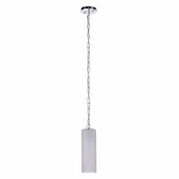 Myos Mini Pendant Fixture w/o Bulb, 1 Light, E26, Chrome