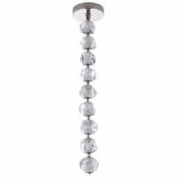 36W LED Jackie Pendant Light, 9 Lights, Dim, 1847 lm, 3000K, Nickel