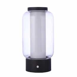 5W LED Outdoor Lantern Rechargeable Portable Lamp, 3000K, Midnight