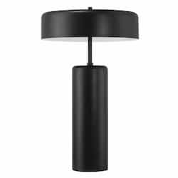 Corded Table Lamp Fixture w/o Bulbs, 3 Lights, E26, Flat Black