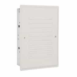 Traditional Vertical Recessed Paintable Chime, Matte White