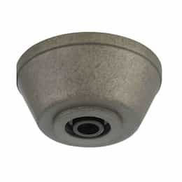 Ceiling Fan Canopy Locking System, Aged Galvanized