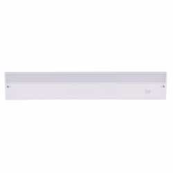 24-in 12W LED Under Cabinet Light Bar, Dim, 840 lm, 3000K, White