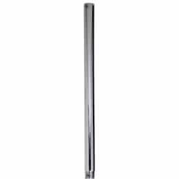 18-in Downrod for Pendant Lights, Chrome