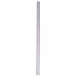 24-in Downrod for Ceiling Fans, White