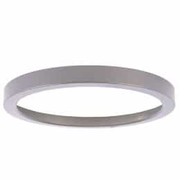 9-in Flush Mount Trim Accessory, Brushed Polished Nickel