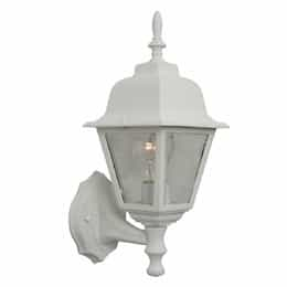 Coach Outdoor Wall Sconce w/o Bulb, E26, Textured White