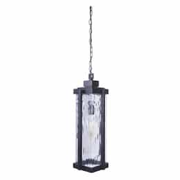 Pyrmont Outdoor Pendant Fixture w/o Bulb, E26, Oiled Bronze Gilded