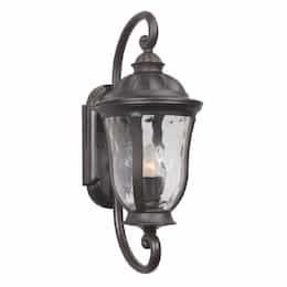 Large Frances Outdoor Wall Sconce w/o Bulb, 3 Light, E12, Oiled Bronze