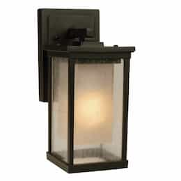 Medium Riviera III Outdoor Wall Sconce w/o Bulb, 1 Light, Oiled Bronze