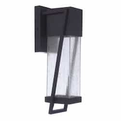 11W LED Bryce Outdoor Wall Sconce, Dim, 463 lm, 3000K, Midnight