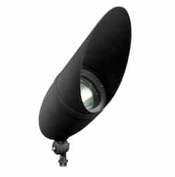20-in 18W LED Directional Spot Light w/ Hood, PAR38, 120V-277V, 2700K, Black
