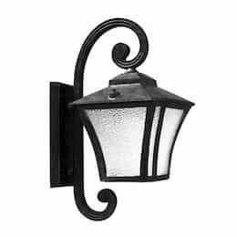 9W LED Decorative Wall Light, 120V, Black