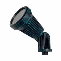 5W LED Aluminum Directional Spot Light, MR16, 12V, 2700K, Verde Green