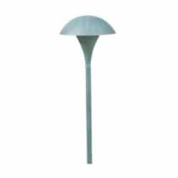 3W LED LG Mushroom Top Path & Walkway Light, 1.5-in NPT, Amber Lamp, P