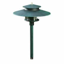 Hat Top Path, Walkway & Area Light w/ 1.5-in NPT w/o Bulb, PG