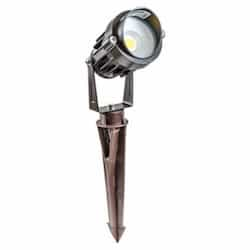 6W Directional Spot Light, 400 lm, 12V, 6500K, Bronze