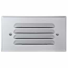 Dabmar 3.2W LED Step & Wall Light, Louvered Down, 12V, 6400K, White