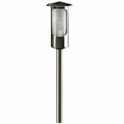 Dabmar 2.5W LED Bollard Light, Flat Top, 12V, 3000K, Stainless Steel