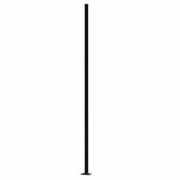 20-ft Steel Surface Mount Pole, Bronze