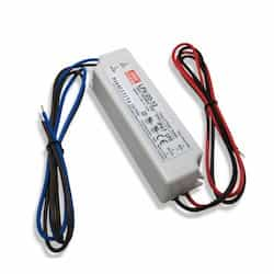 20W Constant Voltage LED Driver, 12V, Class 2