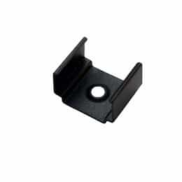 Magnetic Mounting U-Clips, Satin Black