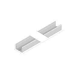 39-in Mounting Channel for Top Bend Linaire Flex, Aluminum