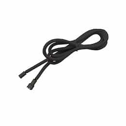 5-ft SPOTMOD Tile Extension Cable, 12V, Black