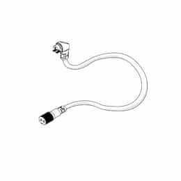 12-In NEON BLAZE Top Bending Bottom Wire Entry Connector, 16 AWG