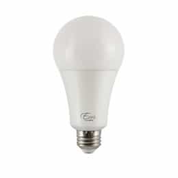 Euri Lighting 17W LED A21 Bulb, Dimmable, E26, 1600 lm, 120V, 4000K, Frosted