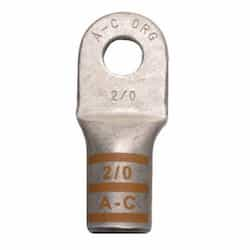 Power Lug, Tin Plated, 6 AWG, 1/2-in Stud, 10 Pack 