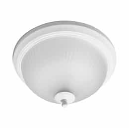 Euri Lighting 24W LED Ceiling Light, E26, Dimmable, 2200 lm, 120V, 90 CRI, 2700K, WH