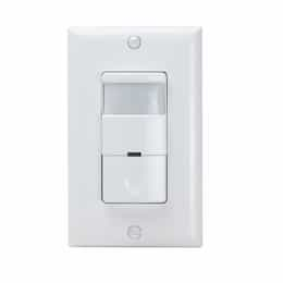 Enerlites White Commercial Grade In-Wall Occupancy/Vacancy Sensor