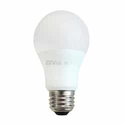 EnVision 9W LED A19 Bulb, Dimmable, E26, 810 lm, 120V, 4000K, Frosted