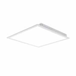 2x2 20-40W Backlit-Line LED Panel, 120-277V, 3 Selectable CCT, Black