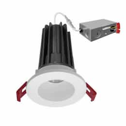 2-in 15W LED SnapTrim Downlight, Smooth, 1000 lm, 120V, 3000K, White