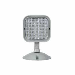 1.5W LED Remote Head, Square, Single, 120-227V, 5000K, White