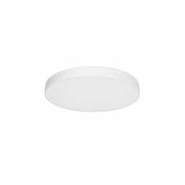 15W Trimless-Line Round Surface Mount, 120V, Selectable CCT, White