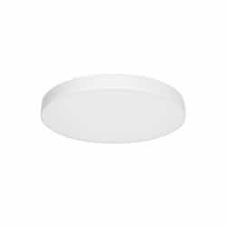 18W Trimless-Line Round Surface Mount, 120V, Selectable CCT, White