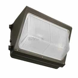 40W LED Wall Pack, Open Face, 4800 lm, 120V-277V, 4000K, Bronze