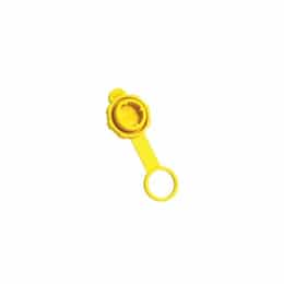 LG Perma-Kleen Connector Sealing Cap, Watertight, Yellow