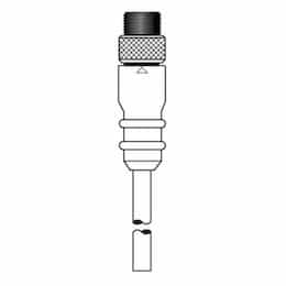 6-ft MiniSync, Single End, Male, Straight, 3-Pole, 13A, 600V